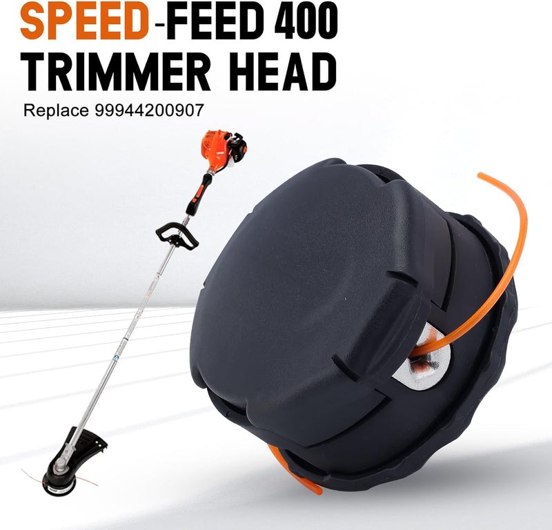 Savior رأس جزازة Speed Feed 400 لـ Echo SRM225 SRM210 SRM230 SRM250 PAS225 SRM2100 2300 PAS210 PAS230 PAS260 جزازة Shiandaiwa T195S T220 T222 T230 T231 استبدال 99944200907 - Image 3